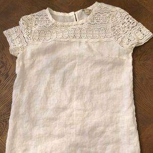 J Crew Linen Blouse.